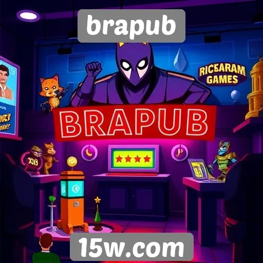 Destaques dos jogos mais populares no Brapub
